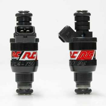 RC Engineering 750cc BOSCH Fuel Injectors (Low Ohm, 71 LB/Hour)