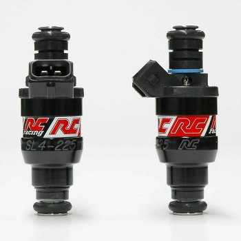 RC Engineering 225cc Saturated Fuel Injectors (High Ohm, 21 LB)