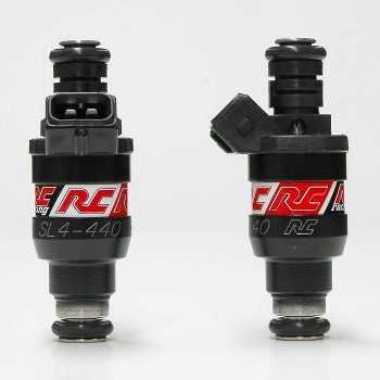 RC Engineering 440cc Saturated Fuel Injectors (High Ohm, 42 LB)