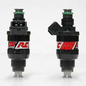 RC Engineering 650cc DENSO Saturated Fuel Injectors (High Ohm)