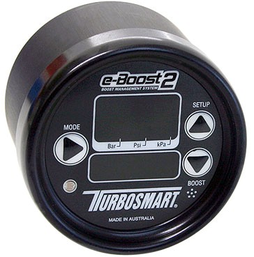 TurboSmart E-Boost2 Boost Controller (Black/Black 66mm 60 psi )