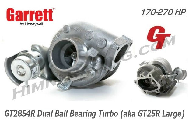 Garrett GT25R Ball Bearing Turbo - GT2854R (270 HP)