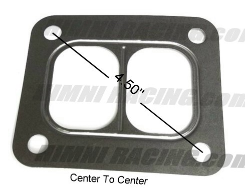T4 / T04 Turbine Inlet Gasket - SS Divided