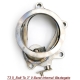 (image for) T3 V-Band Internal Wastegate SwingValve - 5-Bolt TO 3" V-Band