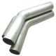 (image for) 2.75" 45 Degree Pipe - Brushed Aluminum