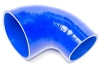 (image for) HR 3.00" TO 4.00" 90 Degree Transition Silicone Coupler