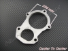 (image for) T3 GT 5 Bolt Divorced Divided Downpipe Flange: 3.00"