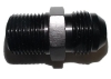 (image for) -10 AN JIC Male TO 1/2" NPT Male Fitting - Black Anodized