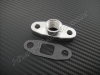 (image for) T/S/MID GT Series Turbo Oil Return Flange & Gasket (T3,T4)