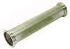 (image for) 2.5" Straight V-Band Pipe - Stainless Steel Tube