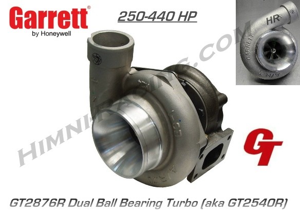 Garrett GT2876R Ball Bearing Turbo - GT25/40R (440 HP)