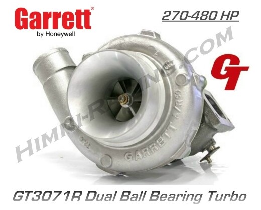 Garrett GT3071R Ball Bearing Turbo (480 HP)