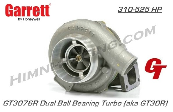 Garrett GT3076R Ball Bearing Turbo - GT30R (525 HP)