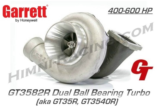 Garrett GT3582R Ball Bearing Turbo - GT35R (600 HP)