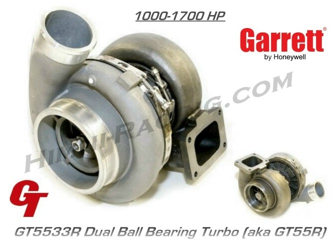 Garrett GT55R Ball Bearing Turbo - GT5518R (1400 HP)